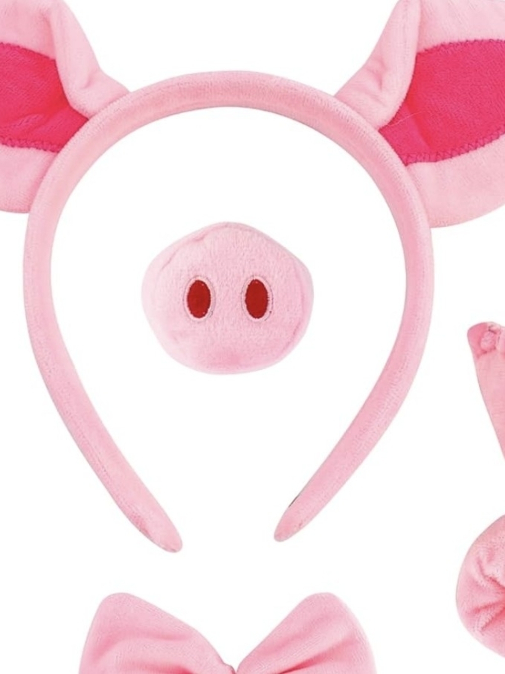 Pink Pig Costume Accessory Set - Picture 9 of 11